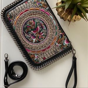 Ibiza handbag eco leather (wristlets or crossbody)